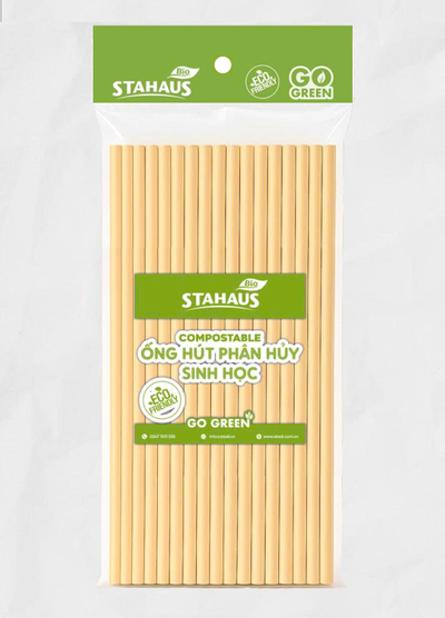 Ống hút phân hủy sinh học Stahaus Bio - Phi 8