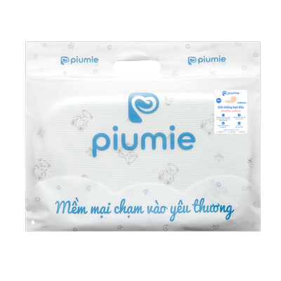 Gối thoáng khí chống bẹt đầu/ méo đầu Waffle Cotton