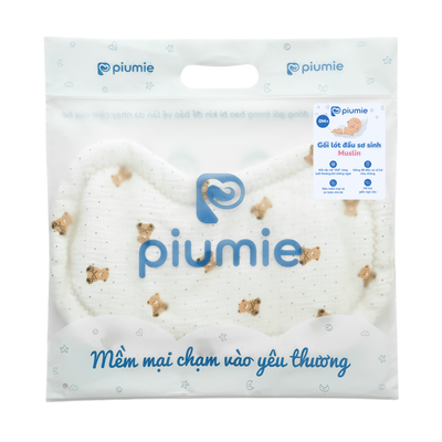 Gối lót đầu sơ sinh Muslin