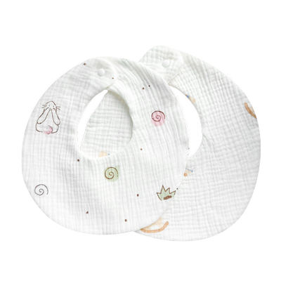 Yếm tròn muslin
