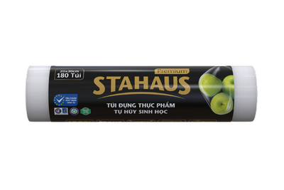 Túi đựng thực phẩm THSH cao cấp STAHAUS Premium 20x30cm cuộn 180 túi