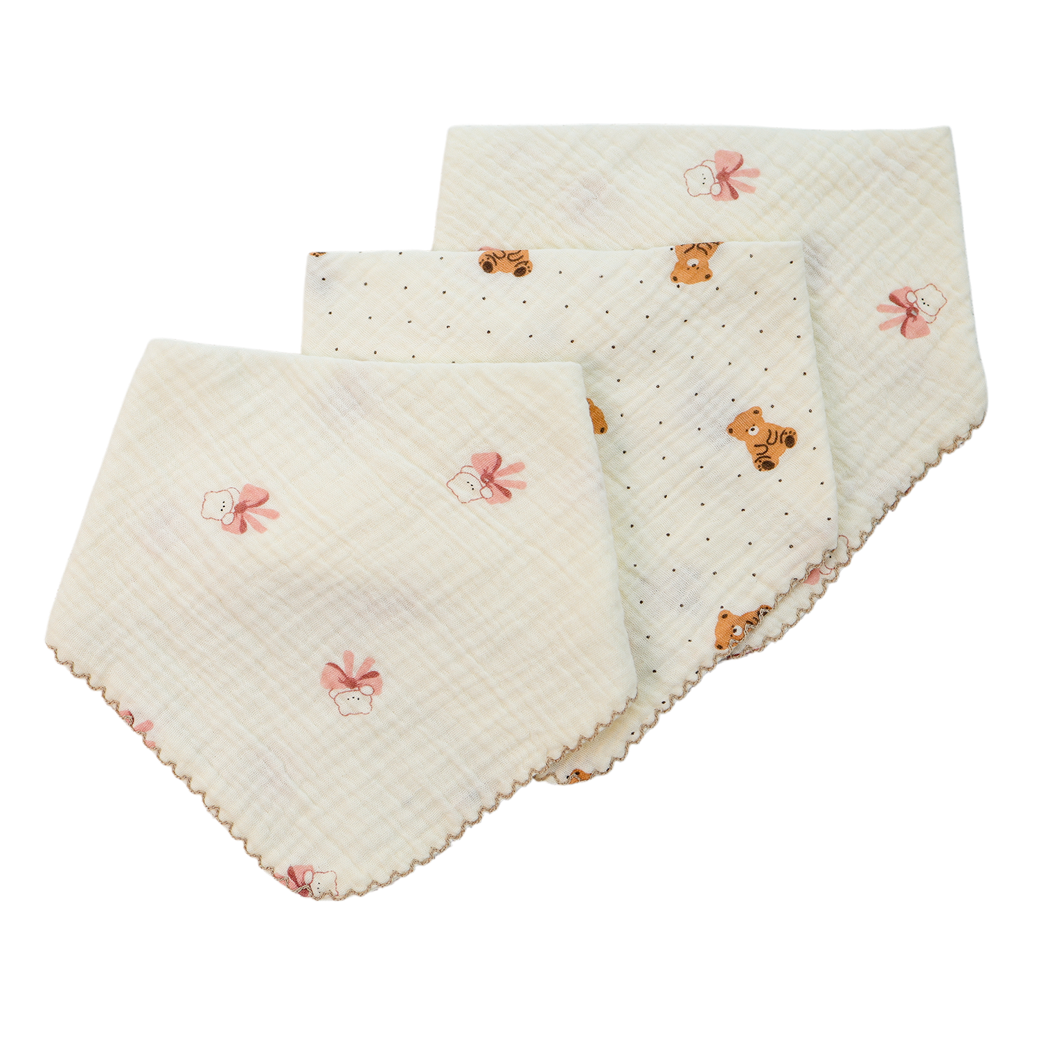 Yếm tam giác Muslin